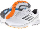 Running White/Dark Silver Metallic/Metallic Silver adidas Golf adiZERO Sport II for Men (Size 8)