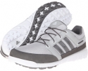Light Onyx/Dark Silver Metallic/Running White adidas Golf Greensider for Men (Size 9.5)