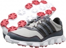 Aluminum/Black/Dark Onyx adidas Golf Crossflex Sport for Men (Size 7.5)