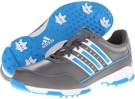 Iron/Running White/Solar Blue adidas Golf Golflite Traxion for Men (Size 14)