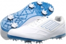 Running White/Running White/Solar Blue adidas Golf adiZERO Tour II for Women (Size 9.5)