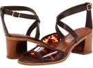 Bronze/Tortoise Calf Bernardo Bamboo for Women (Size 8.5)