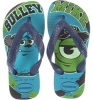 Capri Blue Havaianas Kids Monsters Inc. Disney Flip Flop for Kids (Size 13)