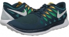 Nightshade/Turbo Green/Volt/White Nike Nike Free 5.0 '14 for Men (Size 11.5)