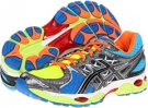 Light Bright/Black/Blue ASICS GEL-Nimbus 14 for Men (Size 13)