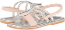 Silver/Pink Pazitos Cleo's for Kids (Size 10.5)