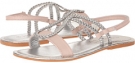 Silver/Pink Pazitos Cleo's for Kids (Size 5)