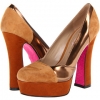 Camel Suede/Copper/Tan Paris Hilton Rebecca for Women (Size 11)