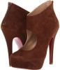 Brown Suede Paris Hilton Julie for Women (Size 5.5)