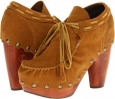 Mustard Suede Flogg Demi for Women (Size 9)