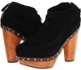 Black Suede/Nappa Leather Flogg Davina for Women (Size 8)