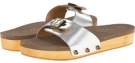 Silver Metallic Leather Flogg Nikita for Women (Size 5.5)