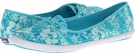 Blue Twill Keds Teacup Tie Dye Floral for Women (Size 9.5)