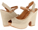 Putty Linen/Corda Leather Naya Maeve for Women (Size 7.5)