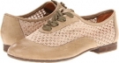 Nebbia Taupe Leather/Cotton Naya Trite for Women (Size 9.5)