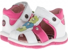 White/Neon Pink/Multi Superfit Diva for Kids (Size 8)
