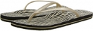 Gold/Zebra Freewaters Capetown Print for Women (Size 9)