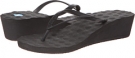 Black Freewaters Capetown Wedge for Women (Size 5)