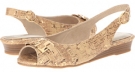 Cork with Gold Fleck Easy Street Chayla for Women (Size 8)