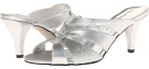 Silver Glitter/Silver Easy Street Francine II for Women (Size 6)