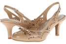 Nude Crinkle Patent Easy Street Khanni for Women (Size 5.5)