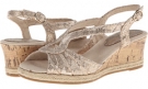 Gold Metallic Snake Easy Street Splendor for Women (Size 12)