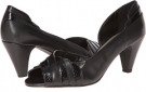 Black/Black Snake Easy Street Tier for Women (Size 6.5)