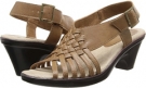 Camel Burnished Easy Street Weave for Women (Size 7)