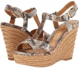 Beige Snake Print Sofft Pedra for Women (Size 9)