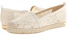 Ivory Guipure Lace Stuart Weitzman Meshuga for Women (Size 4.5)