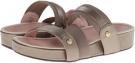 Quartz Metallic Nappa Taryn Rose Amari for Women (Size 5.5)