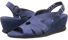 Indigo Nubuck Munro American Lola for Women (Size 6)