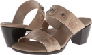 Taupe Metallic Lizard Munro American Bethany for Women (Size 6)