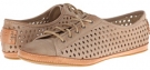 Stone Buffed Nubuck Frye Tegan Low Lace for Women (Size 8.5)