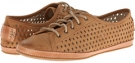 Natural Buffed Nubuck Frye Tegan Low Lace for Women (Size 11)