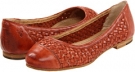 Spice/Tan Frye Carson Woven Ballet for Women (Size 7)