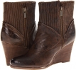 Taupe Antique Soft Full Grain Frye Corby Side Zip for Women (Size 6.5)