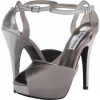 Silver Satin Steve Madden Tia for Women (Size 6)