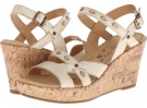 Pale Ivory Leather Naturalizer Nerice for Women (Size 8)