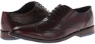 Dark Red Leather Hush Puppies Style Brogue for Men (Size 11)