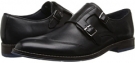 Black Leather Hush Puppies Style Monk Strap for Men (Size 9)