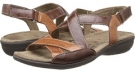 Bridal Brown/Cognac Leather Naturalizer Vato for Women (Size 4)