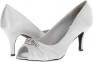 Silver Satin Annie Larissa for Women (Size 10)