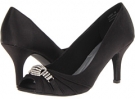 Black Satin Annie Larissa for Women (Size 12)