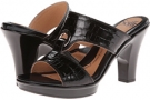 Black Fantasy Croco Sofft Patrice for Women (Size 6)