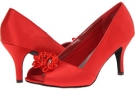 Red Satin Annie Ciel for Women (Size 7.5)