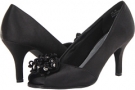 Black Satin Annie Ciel for Women (Size 7.5)