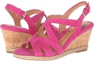 Raspberry King Suede Sofft Ilene for Women (Size 7)