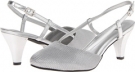 Silver Metallic Mesh Annie Willow for Women (Size 12)