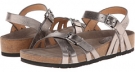 Anthracite Cow Metallic Sofft Barretta for Women (Size 8)